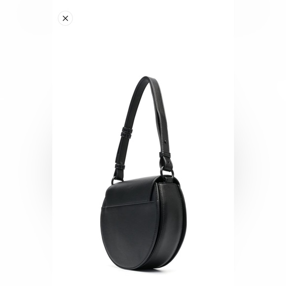 Just Cavalli logo-plaque leather shoulder bag - Picture 4 of 9